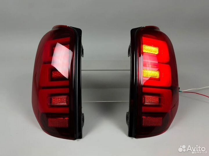 Новые фонари для Mitsubishi L200 red