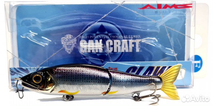 Gan Craft Jointed Claw 70F Salt Custom Япония