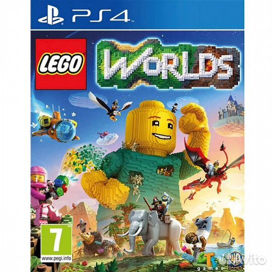 Игра Lego: Worlds (PS4)