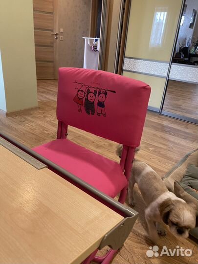 Растущая парта и стул дэми