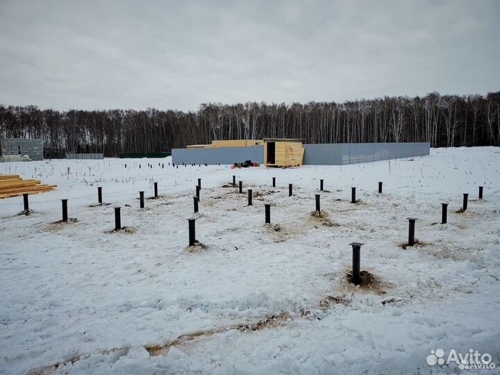 Винтовые сваи под ключ монтаж установка