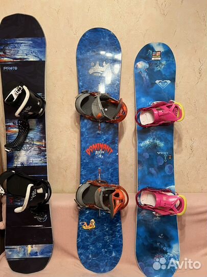 Сноуборд Burton Dominant, крепления Burton Castom