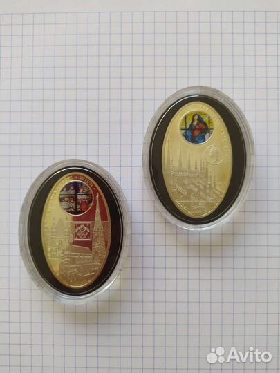 Монета Собор Дуомо и Штефансдом