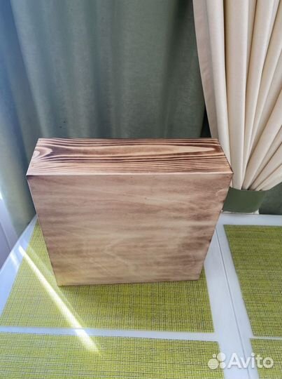 Ящик деревянный подарочный