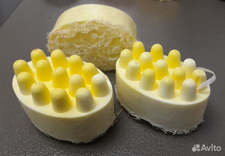 Массажное мыло с люфой