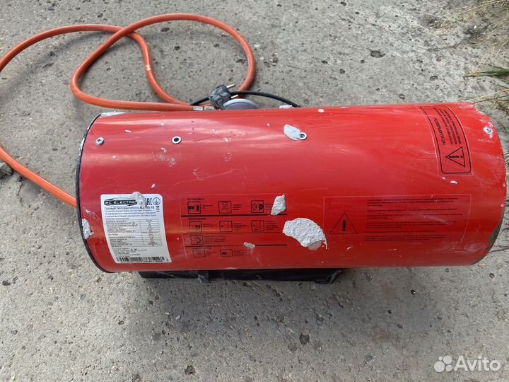 Тепловая пушка газовая