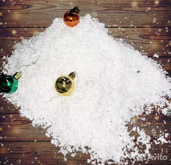 Искусственный водорастворимый снег