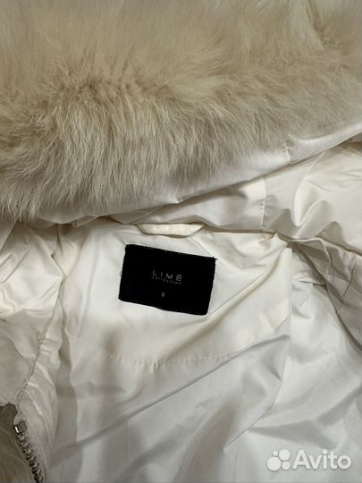 Пуховик женский lime