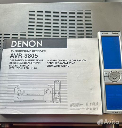 Продам ресивер Denon AVR-3805