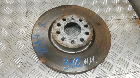 Диск тормозной передний volkswagen passat CC (YEA0