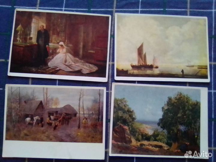 Комплект советских открыток 1956 г