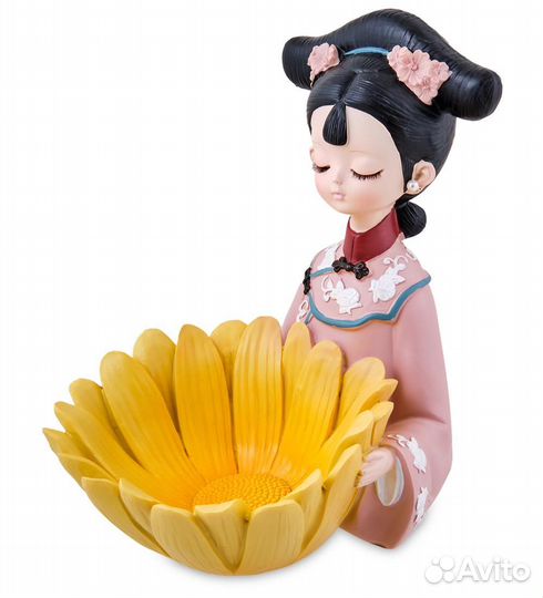 Подставка Китаянка с цветком A2184141