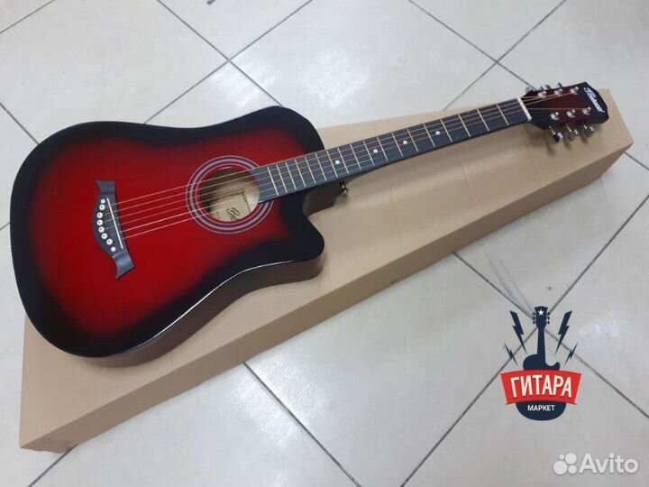 Гитара с анкером Belucci bc 3810 RDS