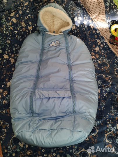 Конверт на выписку для мальчика зима