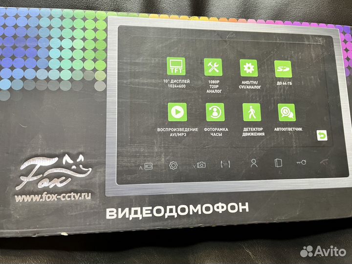 Видеодомофон Fox