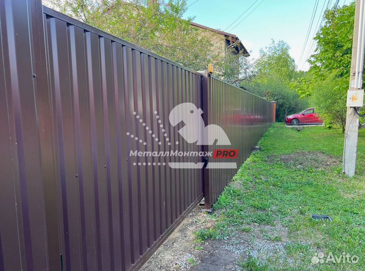 Откатные ворота с гарантией