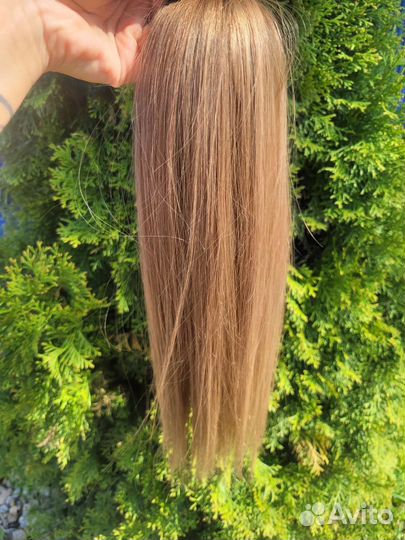 Волосы натуральные с наращиванием