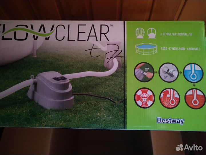 Каркасный бассейн прямоугольный бу