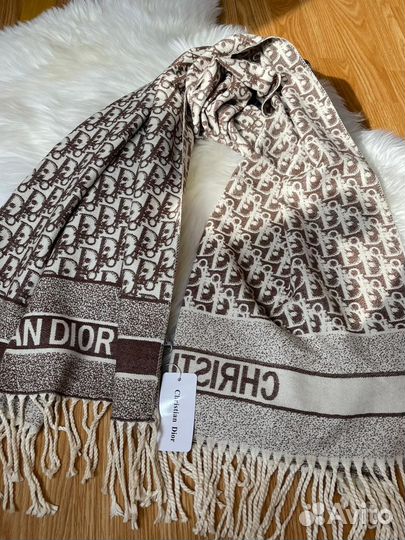 Палантин кашемировый Dior разные оттенки