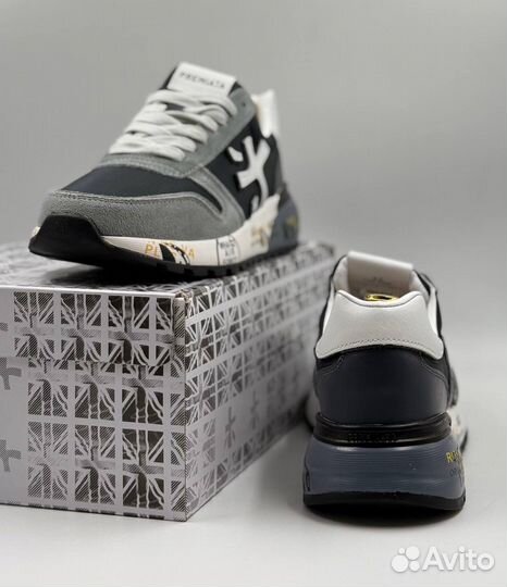 Кроссовки Premiata серые