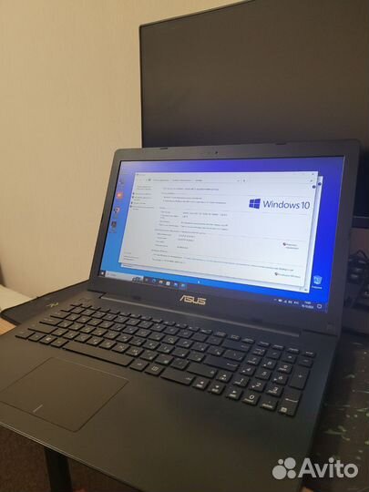 Офисный ноутбук Asus на ssd