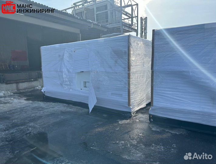 Дизельный генератор 460кВт в кожухе