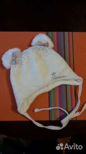 Шапка зимняя на девочку