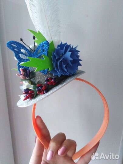 Шляпка ободок