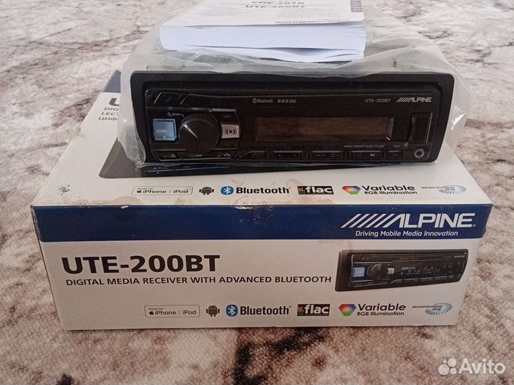 Магнитола alpine с bluetooth