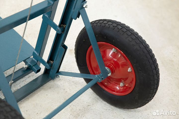 Тележка с лебёдкой и платформой