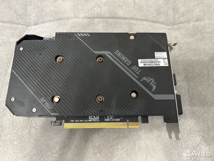 Asus tuf GTX 1660 ti