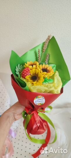 Зефирные букеты на заказ
