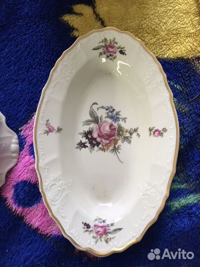 Супница фарфор чехословакия