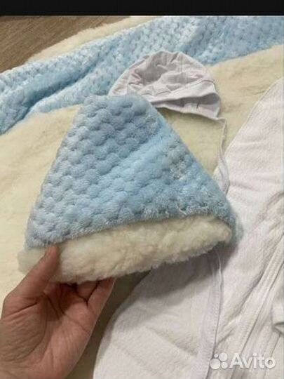 Зимний конверт на выписку