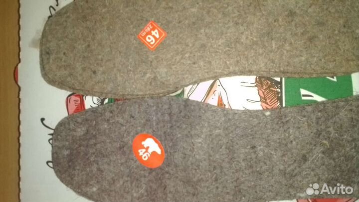 Стельки войлочные