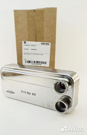 Теплообменник 30004997A гвс 24 кВт Navien