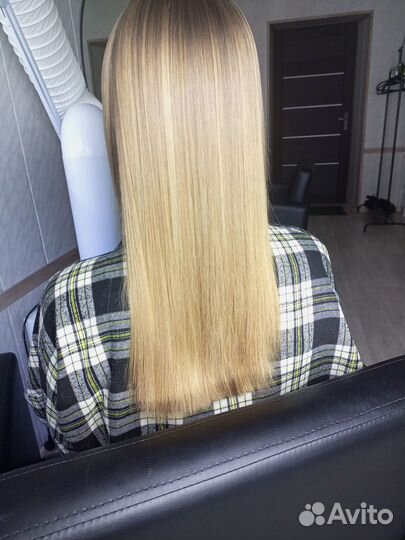 Кератиновое выпрямление волос модель