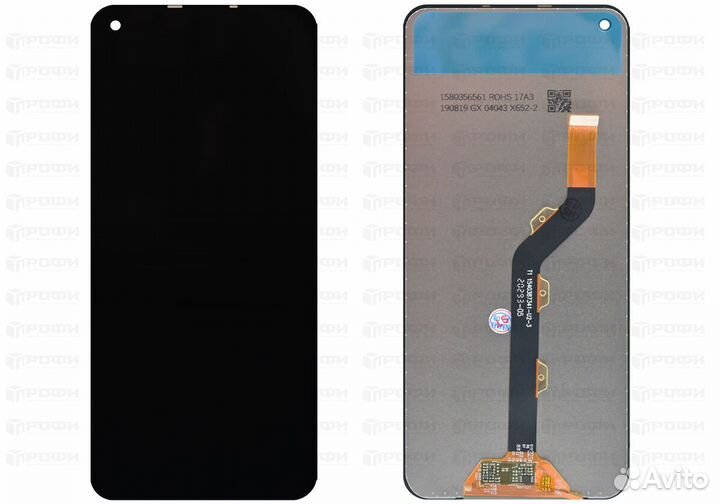 Дисплей Tecno Camon 12 Air/Infinix S5/S5 lite моду