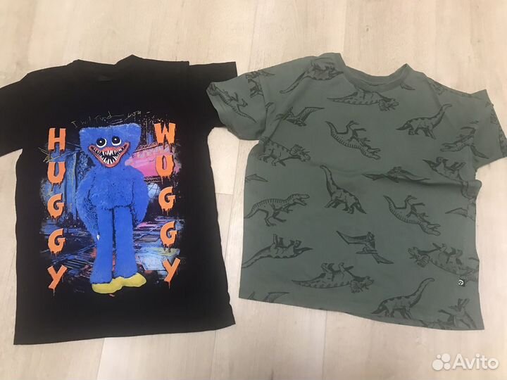 Пакет футболок и лонгслив, 134-140
