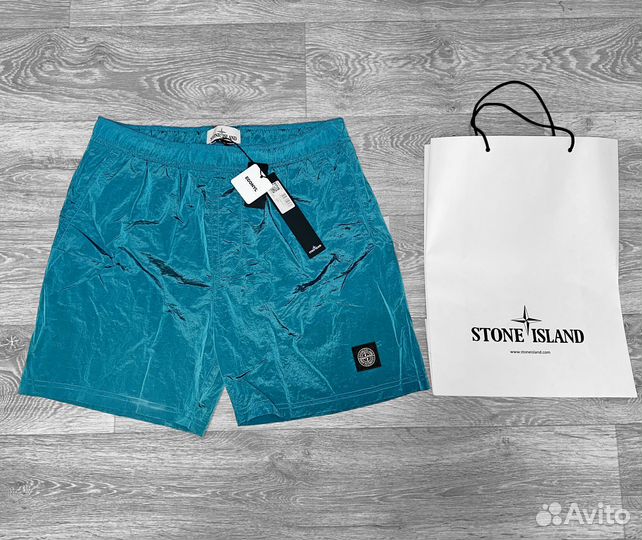 Плавки Stone Island Metal Nylon бирюзовый L