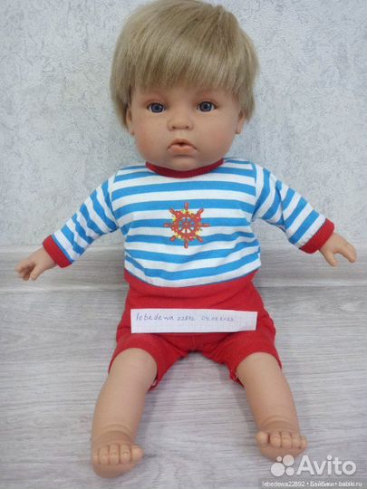 Кукла мягконабивная мальчик производительThe Prepp