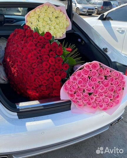 101 Роза 25 роза 31 роза 51 цветы пионы