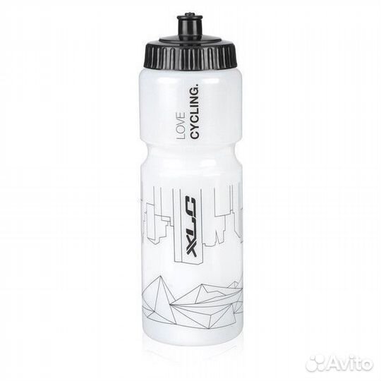 Фляжка питьевая 750 мл (пластик)