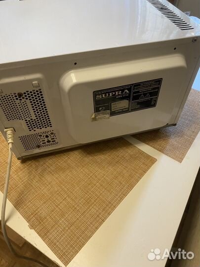 Свч. Микроволновка супра на з/ч