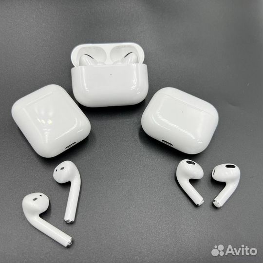 AirPods левый, правый, кейс 2 / 3 / Pro оригинал