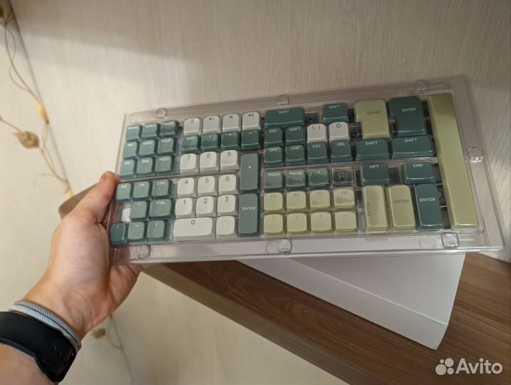 Кейкапы XVX nuphy pbt low profile 75%