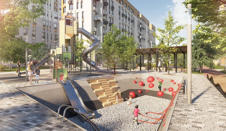 2-к. квартира, 55,6 м², 4/25 эт.