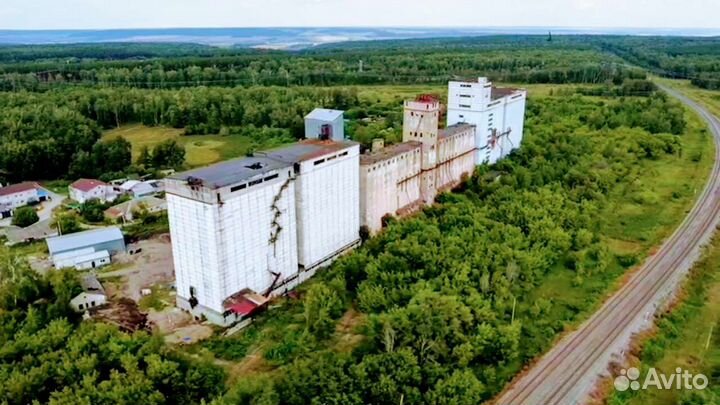 Элеватор 50 000 т, ж/д тупик, реконструкция
