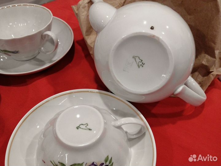 Чайный набор СССР дулево