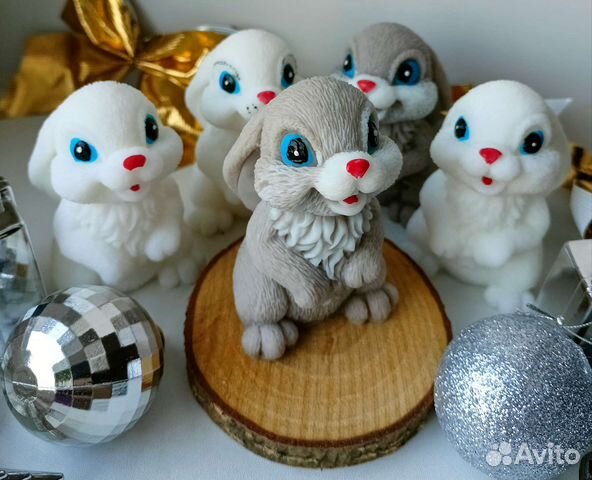 Символ года 2023 мыло заяц